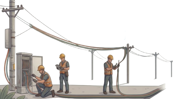 Fiber engineering display